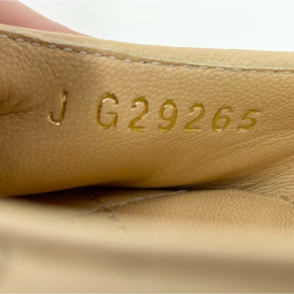 Chanel Quilted Lambskin CC Mules Beige Open Toe Mid Heel Size 39 - Picture 15 of 16